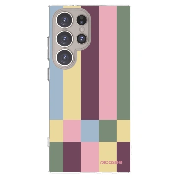 Picasee silikonska prozirna maskica za Samsung Galaxy S24 Ultra S928B 5G - Lobby tiles