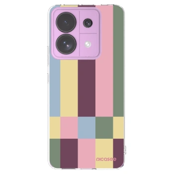 Picasee silikonska prozirna maskica za Xiaomi Redmi Note 13 Pro 5G - Lobby tiles