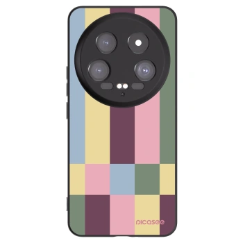 Picasee crna silikonska maskica za Xiaomi 14 Ultra - Lobby tiles
