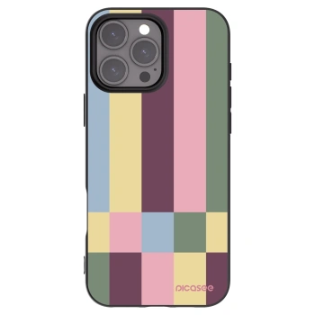 Picasee crna silikonska maskica za Apple iPhone 16 Pro Max - Lobby tiles