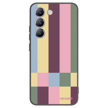 Picasee crna silikonska maskica za Vivo V40 SE 5G - Lobby tiles