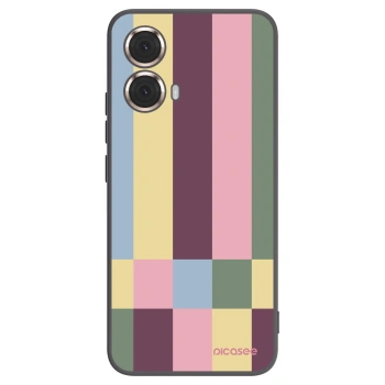 Picasee crna silikonska maskica za Motorola Moto G85 - Lobby tiles