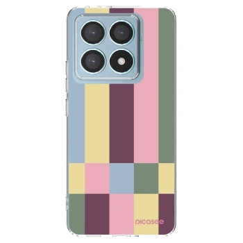 Picasee silikonska prozirna maskica za Xiaomi 14T Pro - Lobby tiles