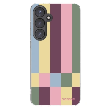 Picasee silikonska prozirna maskica za Samsung Galaxy S24 FE S721B - Lobby tiles