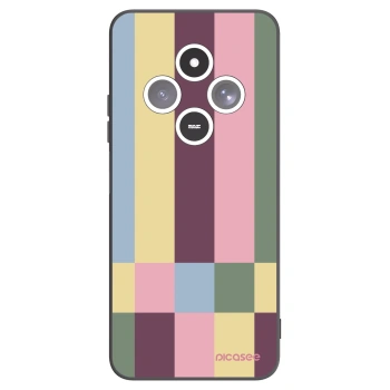 Picasee crna silikonska maskica za Xiaomi Redmi 14C - Lobby tiles