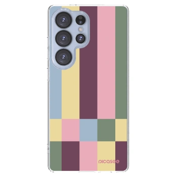 Picasee silikonska prozirna maskica za Samsung Galaxy S25 Ultra 5G - Lobby tiles