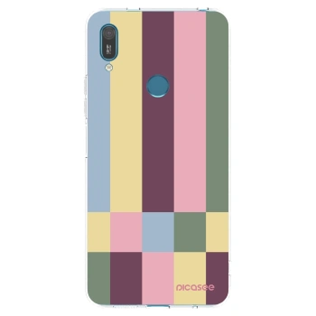 Picasee silikonska prozirna maskica za Huawei Y7 2019 - Lobby tiles