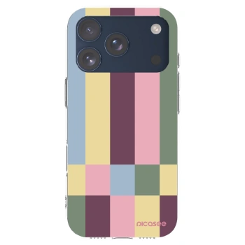 Picasee silikonska prozirna maskica za Apple iPhone 17 Pro - Lobby tiles