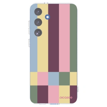 Picasee silikonska prozirna maskica za Samsung Galaxy S25 FE 5G - Lobby tiles