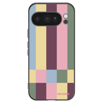 Picasee crna silikonska maskica za Google Pixel 10 Pro - Lobby tiles