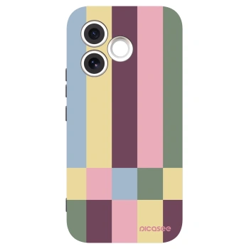 Picasee crna silikonska maskica za Honor 600 Lite - Lobby tiles