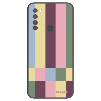 Picasee crna silikonska maskica za Xiaomi Redmi Note 8 - Lobby tiles