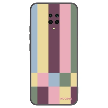 Picasee crna silikonska maskica za Xiaomi Redmi Note 9S - Lobby tiles