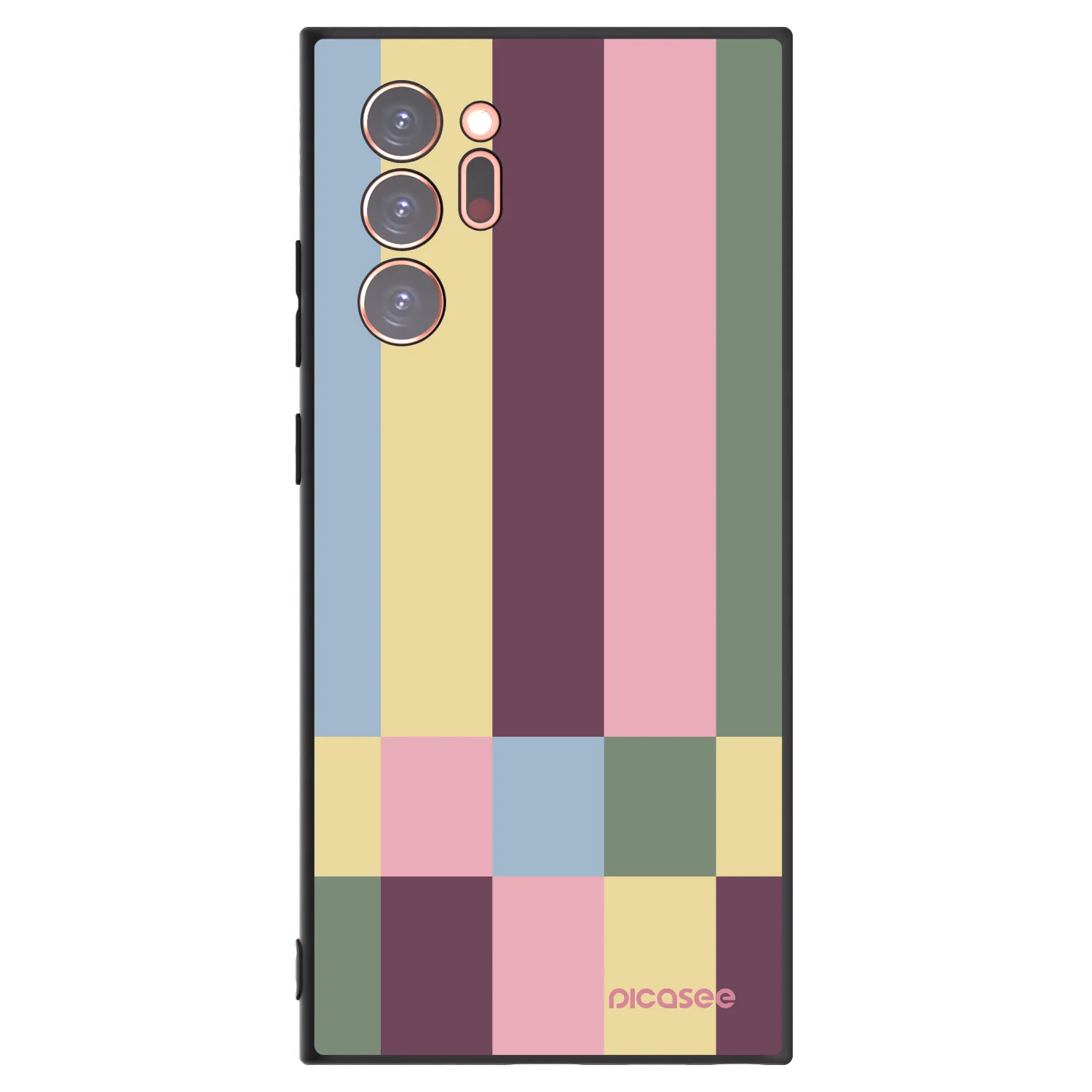 Picasee crna silikonska maskica za Samsung Galaxy Note 20 Ultra - Lobby tiles