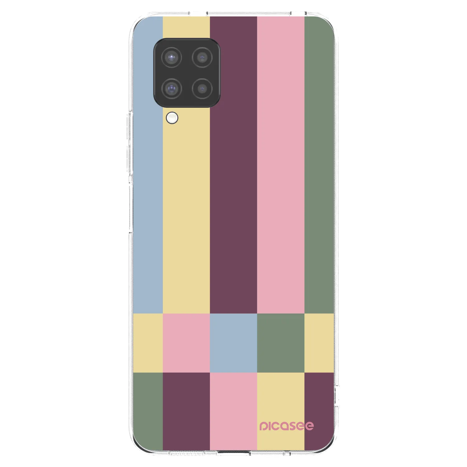 Picasee silikonska prozirna maskica za Samsung Galaxy A42 A426B - Lobby tiles