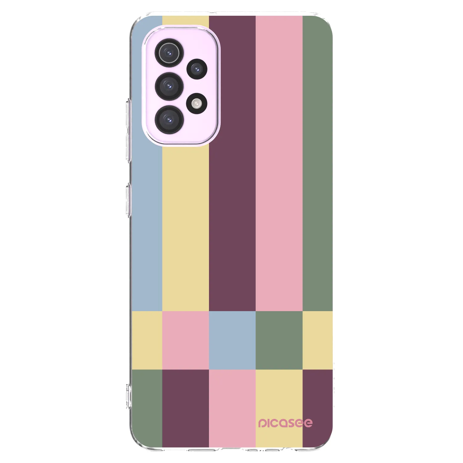 Picasee silikonska prozirna maskica za Samsung Galaxy A32 5G A326B - Lobby tiles