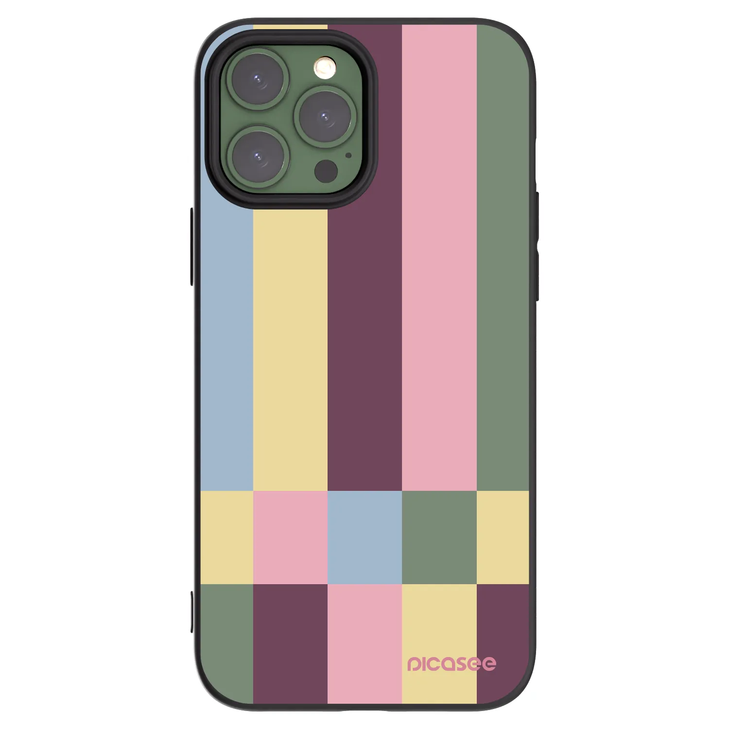 Picasee crna silikonska maskica za Apple iPhone 13 Pro Max - Lobby tiles