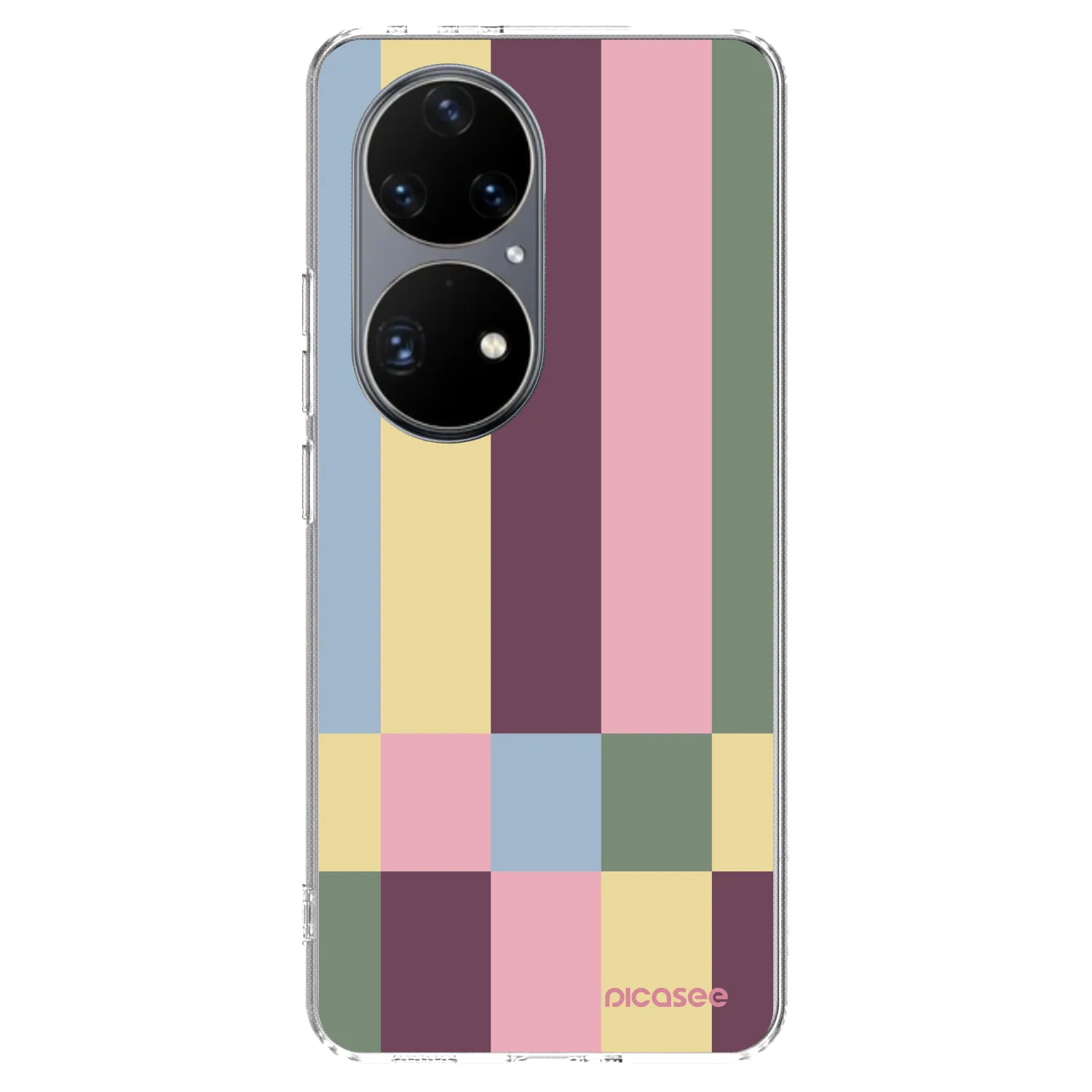 Picasee silikonska prozirna maskica za Huawei P50 - Lobby tiles