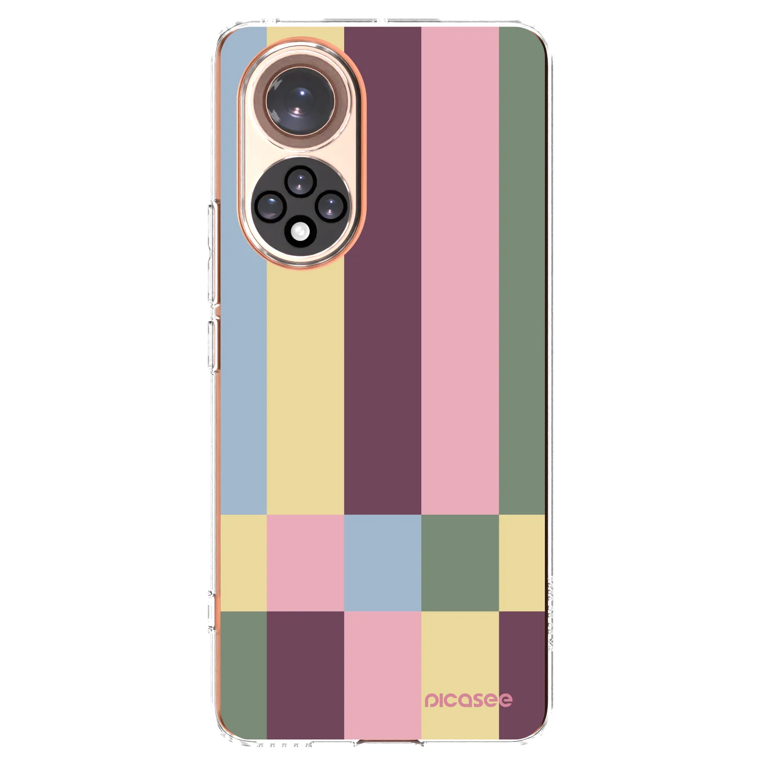 Picasee silikonska prozirna maskica za Huawei Nova 9 - Lobby tiles