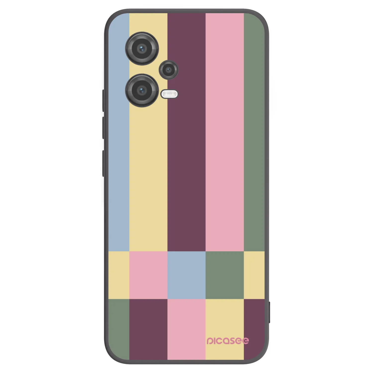 Picasee crna silikonska maskica za Xiaomi Poco X5 - Lobby tiles