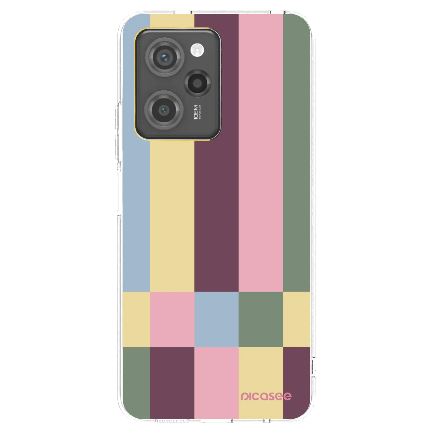 Picasee crna silikonska maskica za Xiaomi Poco X5 Pro - Lobby tiles