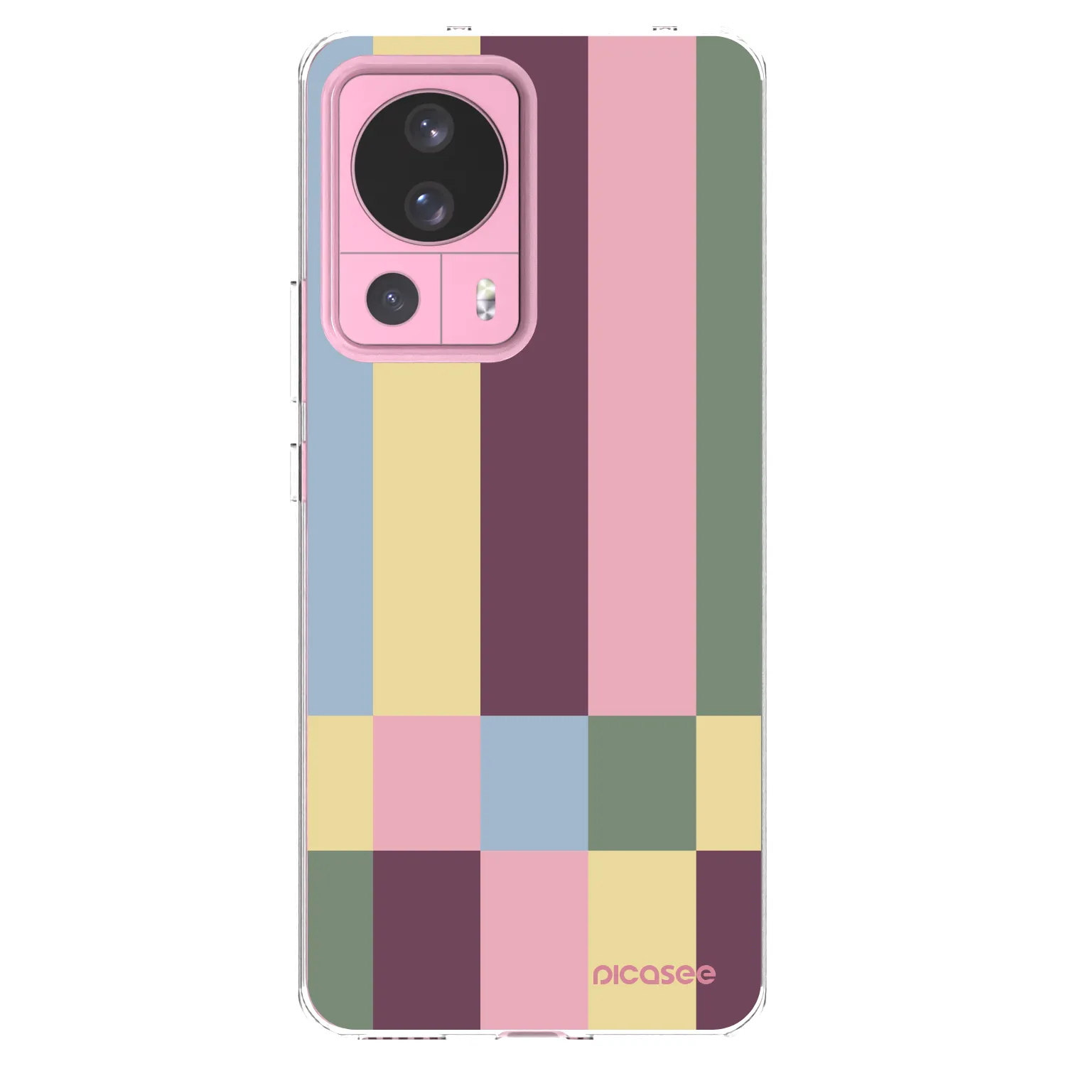 Picasee silikonska prozirna maskica za Xiaomi 13 Lite - Lobby tiles