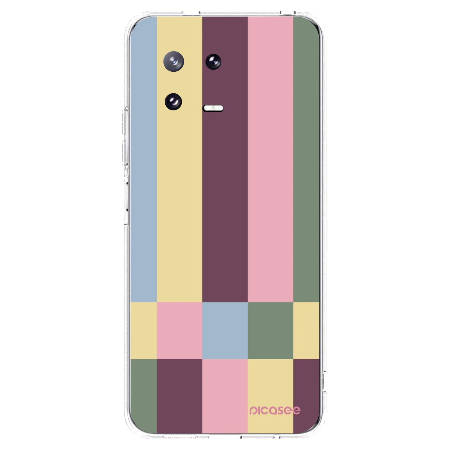 Picasee silikonska prozirna maskica za Xiaomi 13 Pro - Lobby tiles