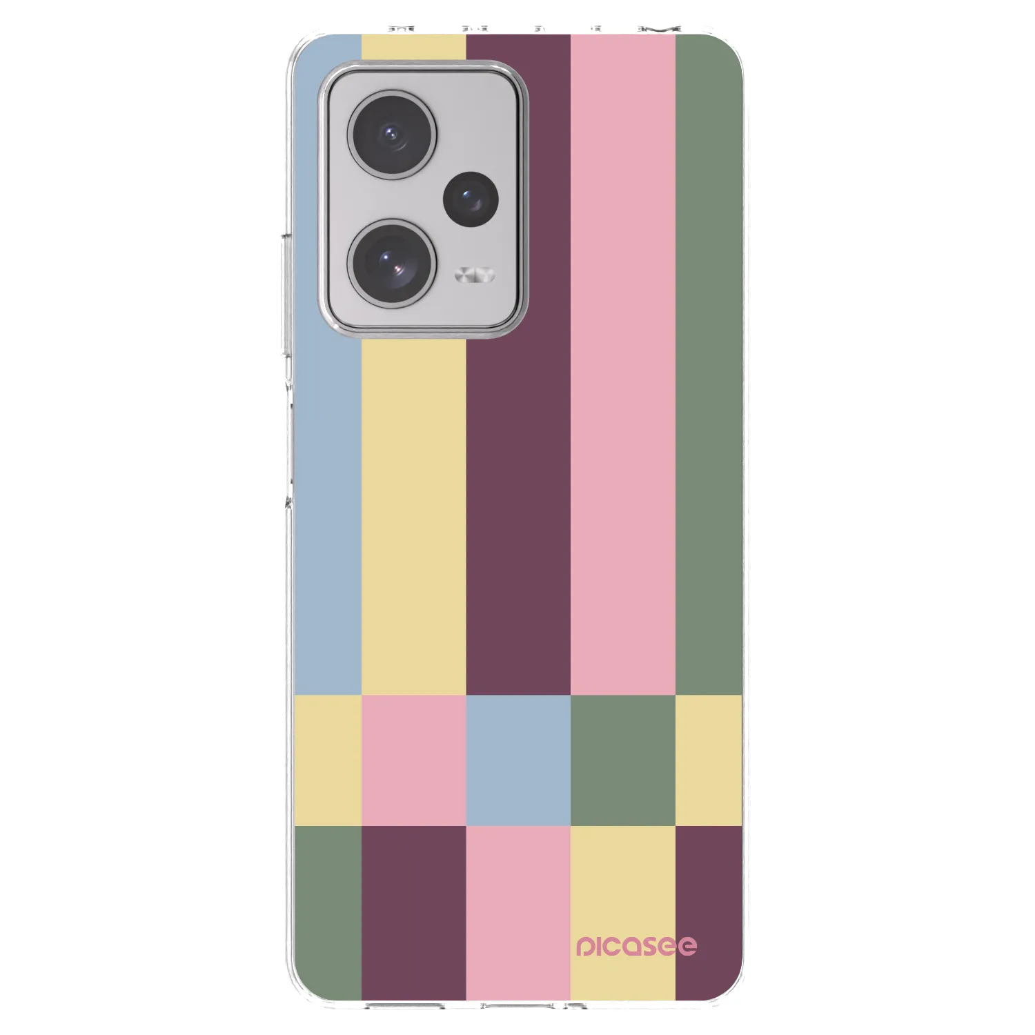 Picasee silikonska prozirna maskica za Xiaomi Redmi Note 12 Pro+ 5G - Lobby tiles