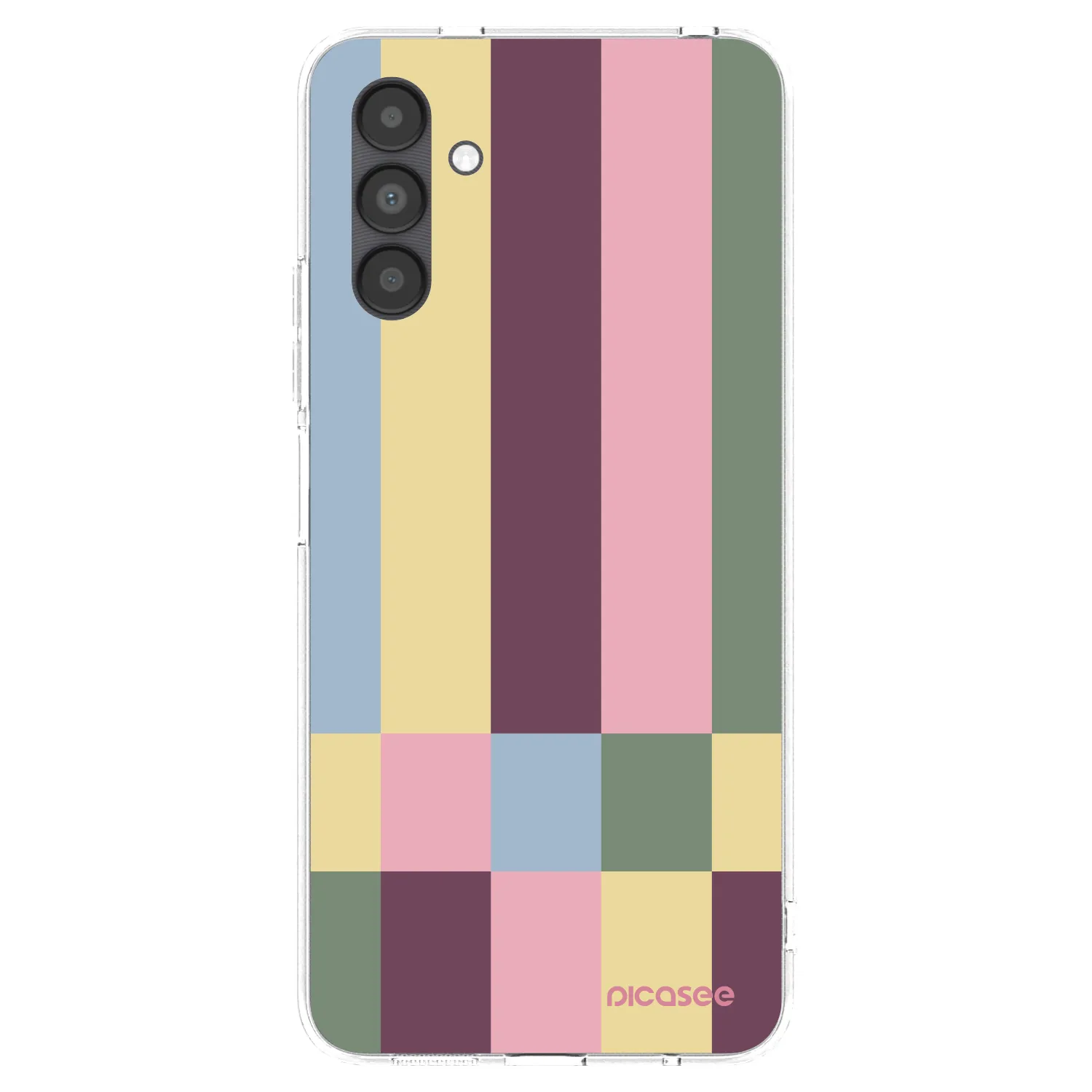 Picasee silikonska prozirna maskica za Samsung Galaxy A04s A047F - Lobby tiles