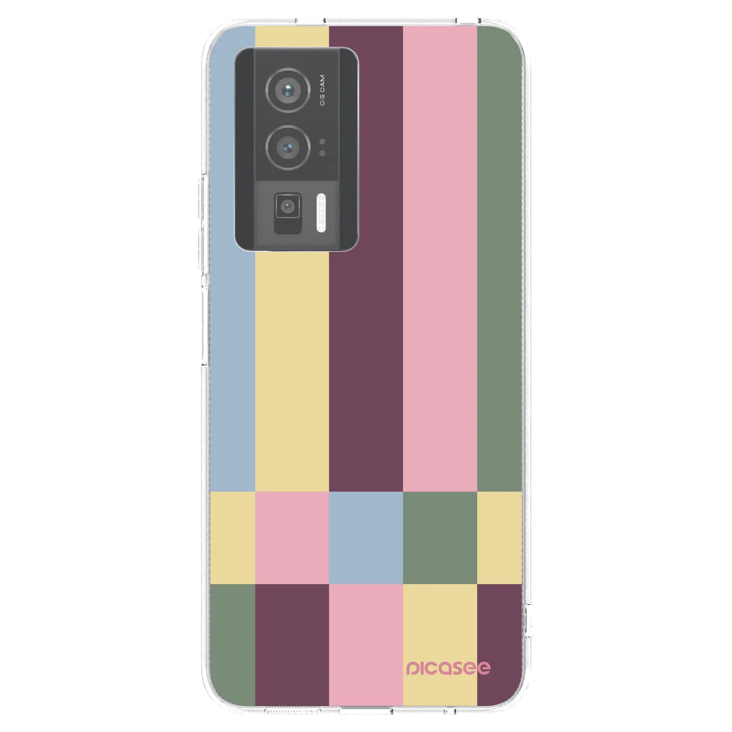 Picasee silikonska prozirna maskica za Xiaomi Poco F5 Pro 5G - Lobby tiles