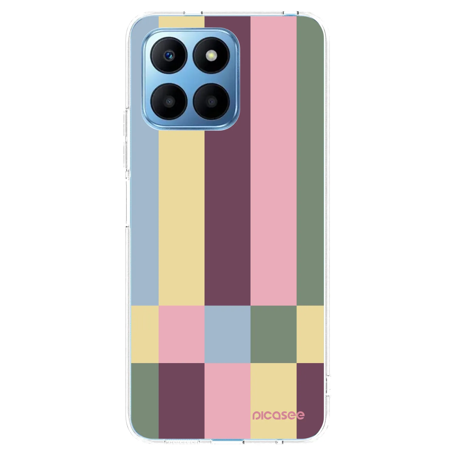 Picasee silikonska prozirna maskica za Honor 70 Lite - Lobby tiles