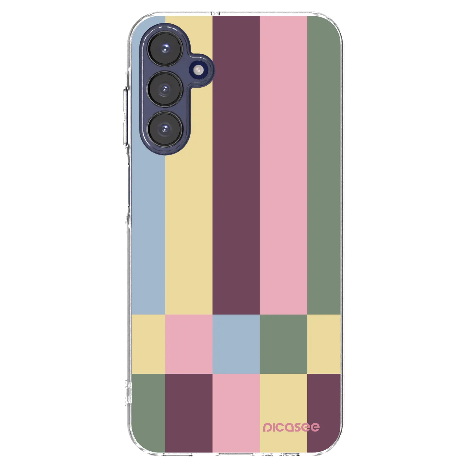 Picasee silikonska prozirna maskica za Samsung Galaxy A15 A155F 4G - Lobby tiles
