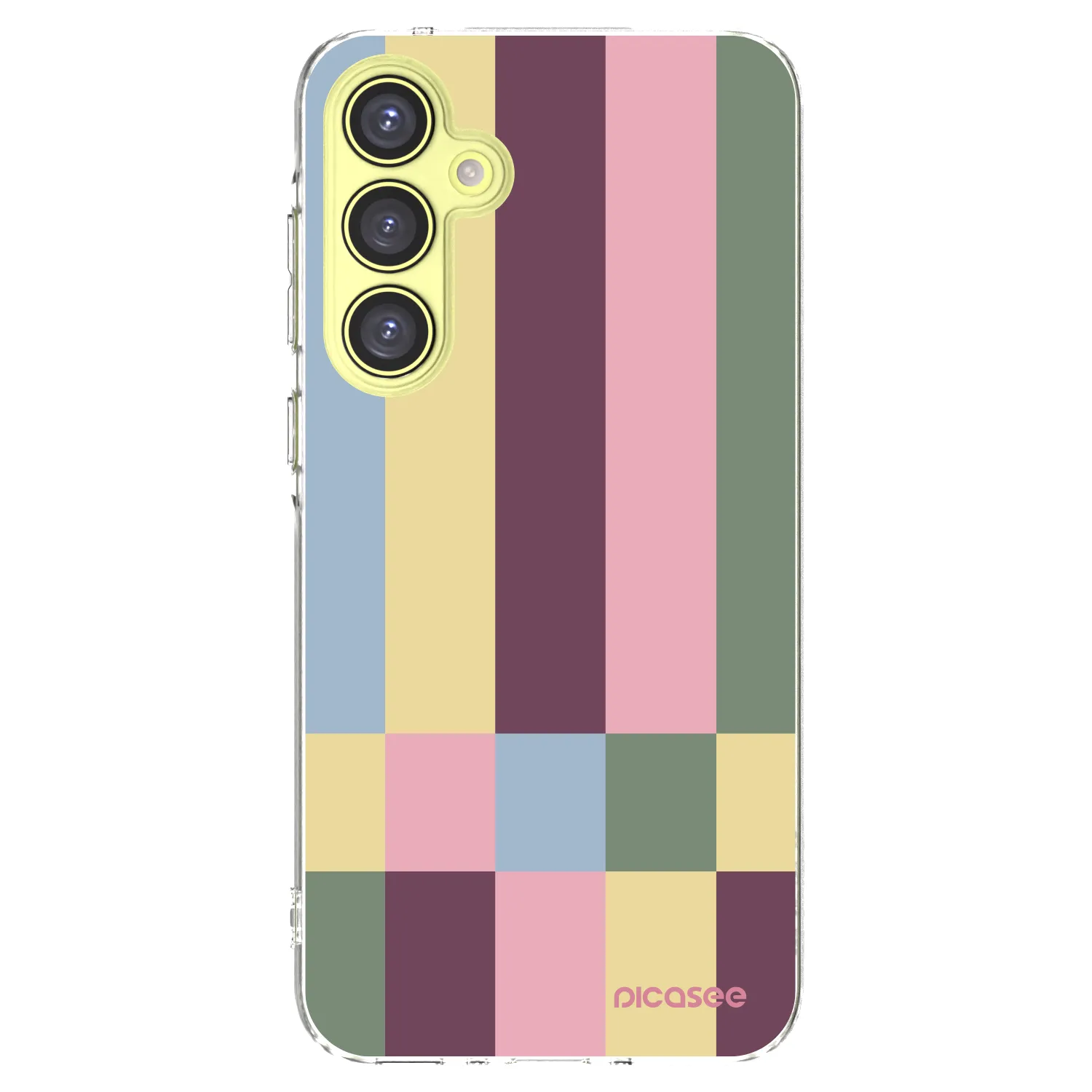 Picasee silikonska prozirna maskica za Samsung Galaxy A35 5G A356B - Lobby tiles