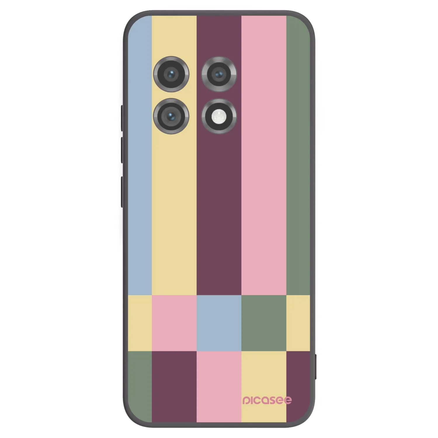 Picasee crna silikonska maskica za OnePlus 11 5G - Lobby tiles