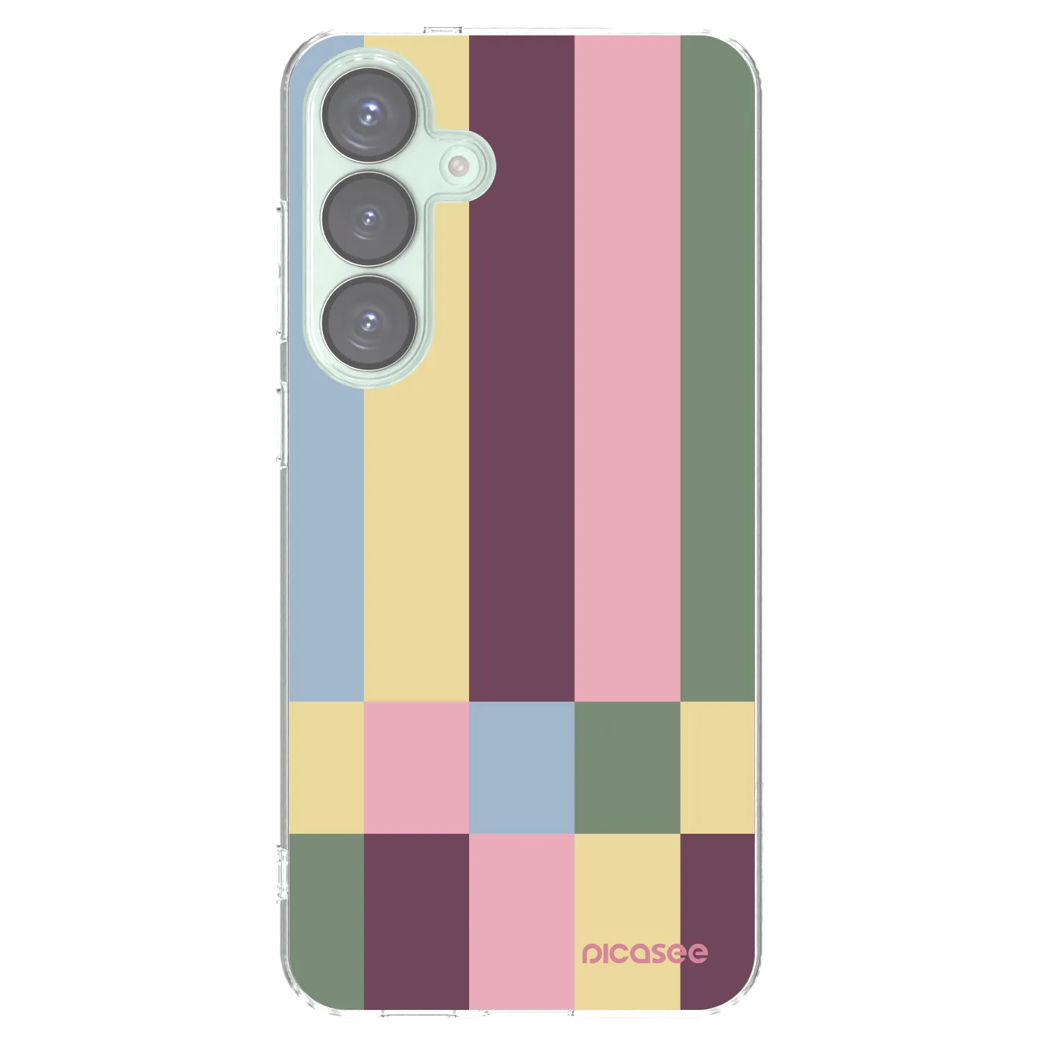 Picasee silikonska prozirna maskica za Samsung Galaxy S25+ 5G - Lobby tiles