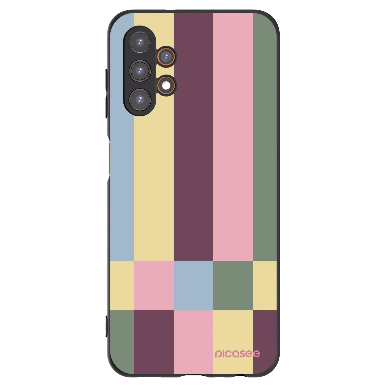 Picasee crna silikonska maskica za Samsung Galaxy A13 5G - Lobby tiles