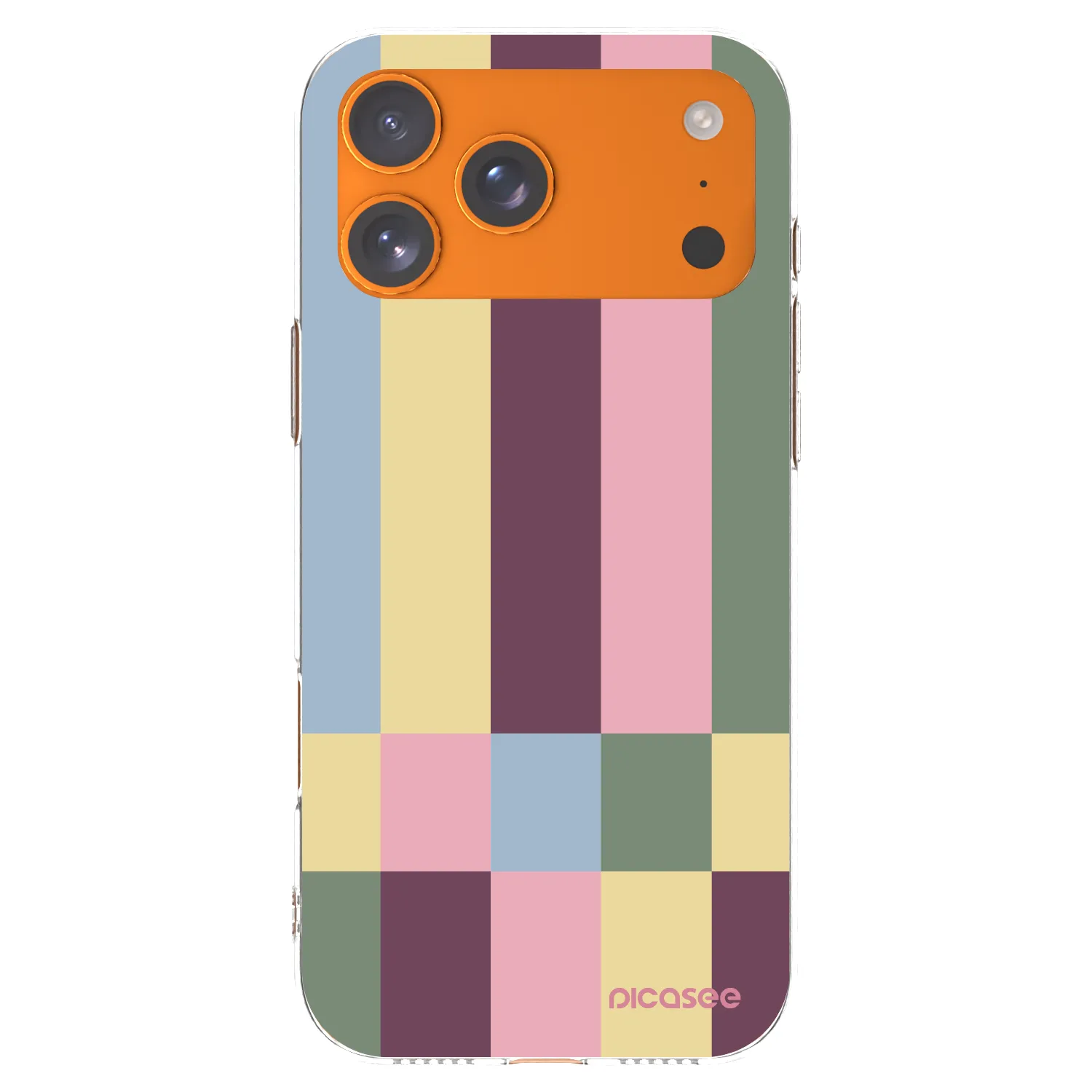 Picasee silikonska prozirna maskica za Apple iPhone 17 Pro Max - Lobby tiles