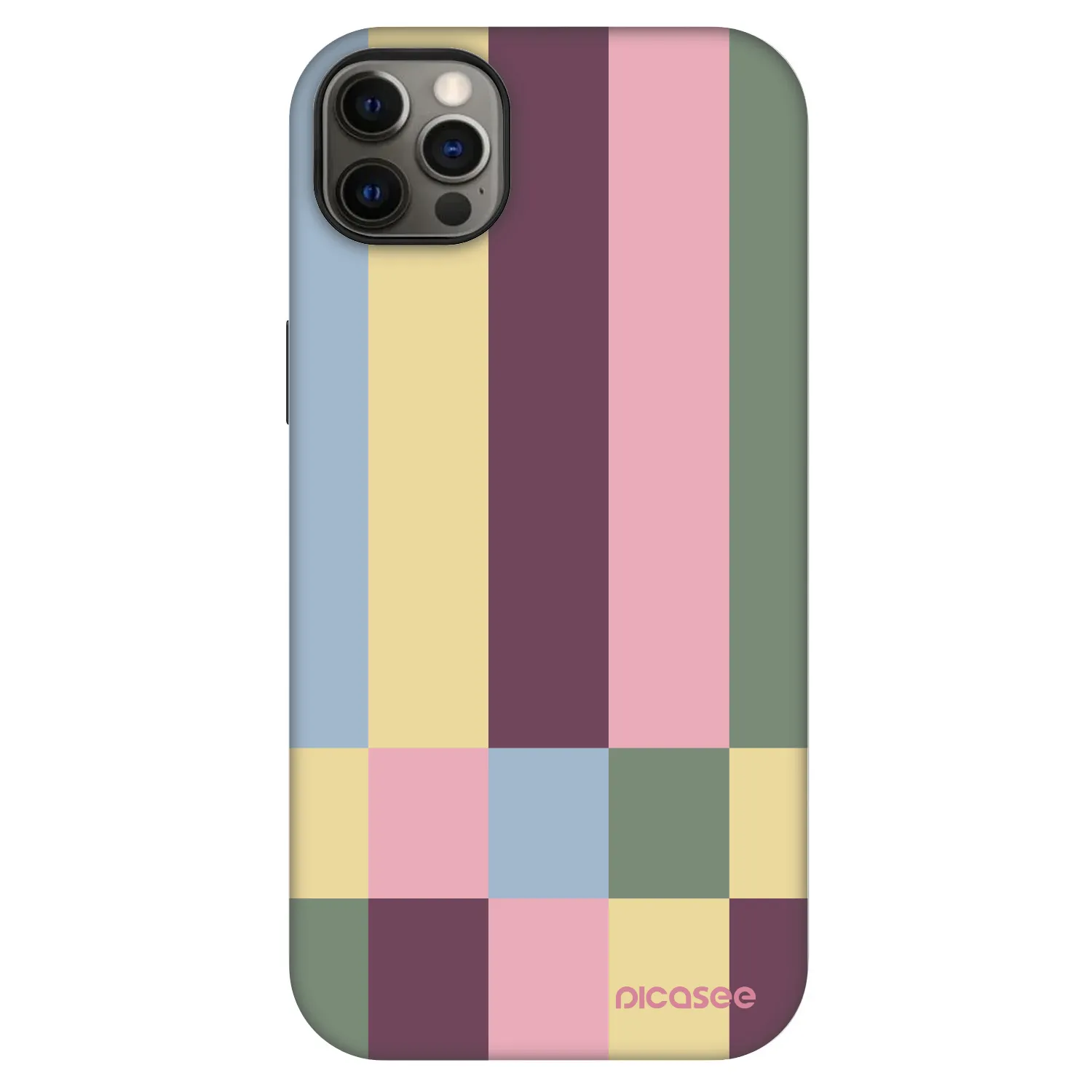 Picasee Fashion Case MagSafe za Apple iPhone 12 Pro Max - Lobby tiles