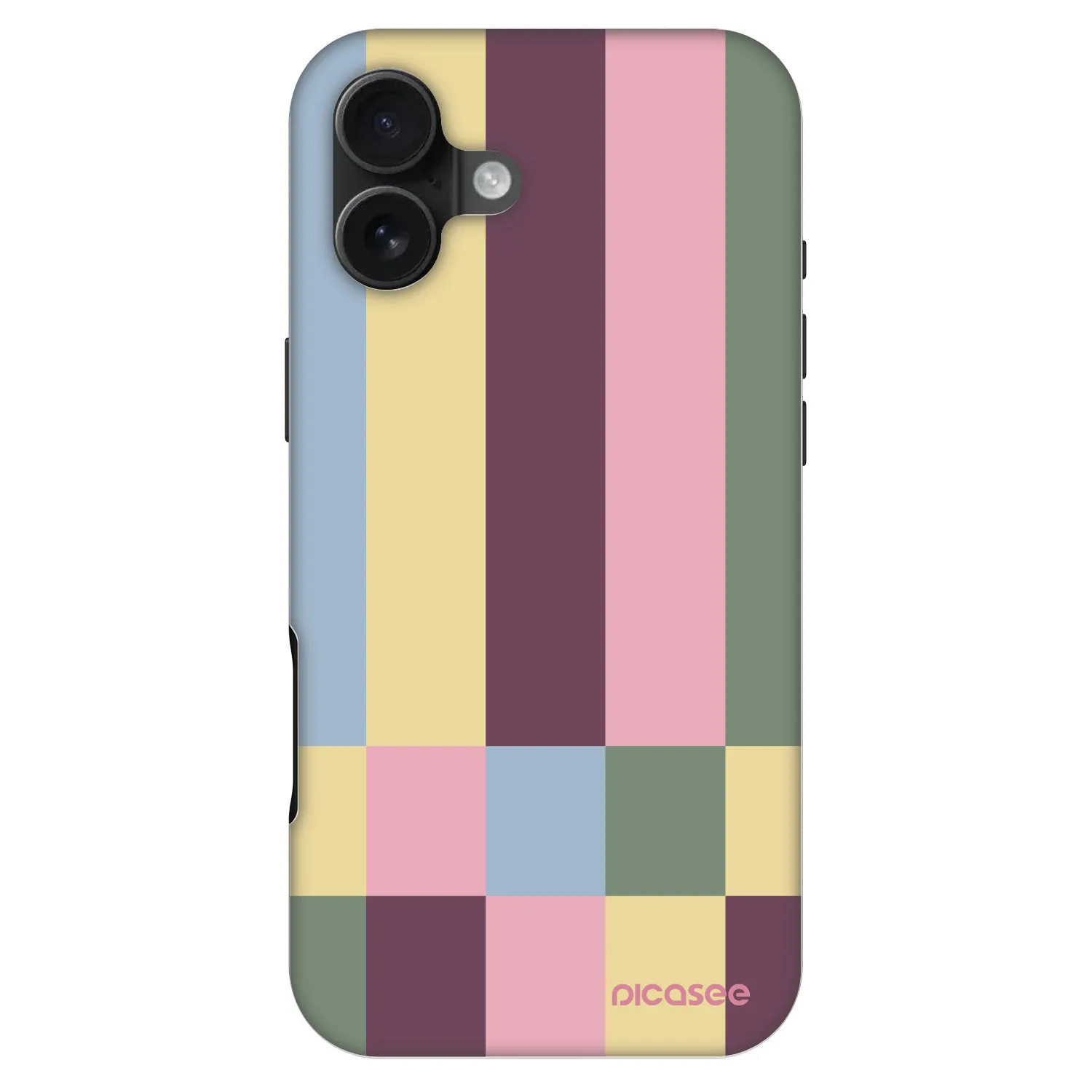 Picasee Fashion Case MagSafe za Apple iPhone 16 Plus - Lobby tiles