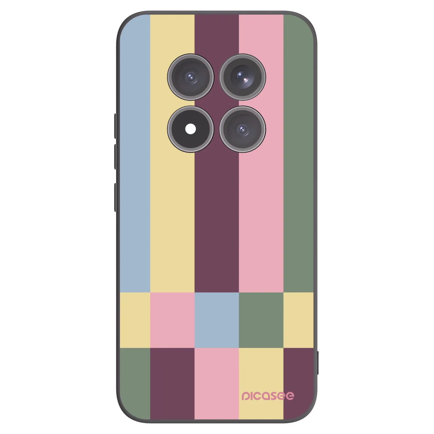 Picasee crna silikonska maskica za Xiaomi Redmi Note 15 Pro+ - Lobby tiles