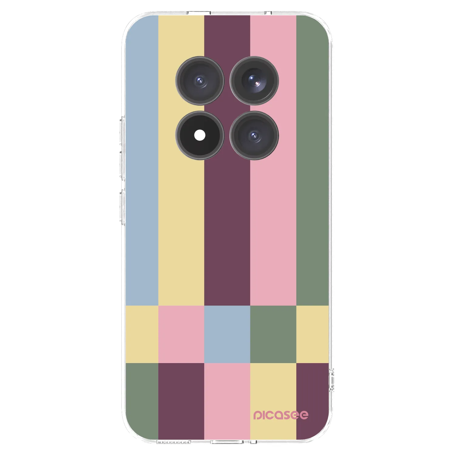 Picasee silikonska prozirna maskica za Xiaomi Redmi Note 15 Pro+ - Lobby tiles