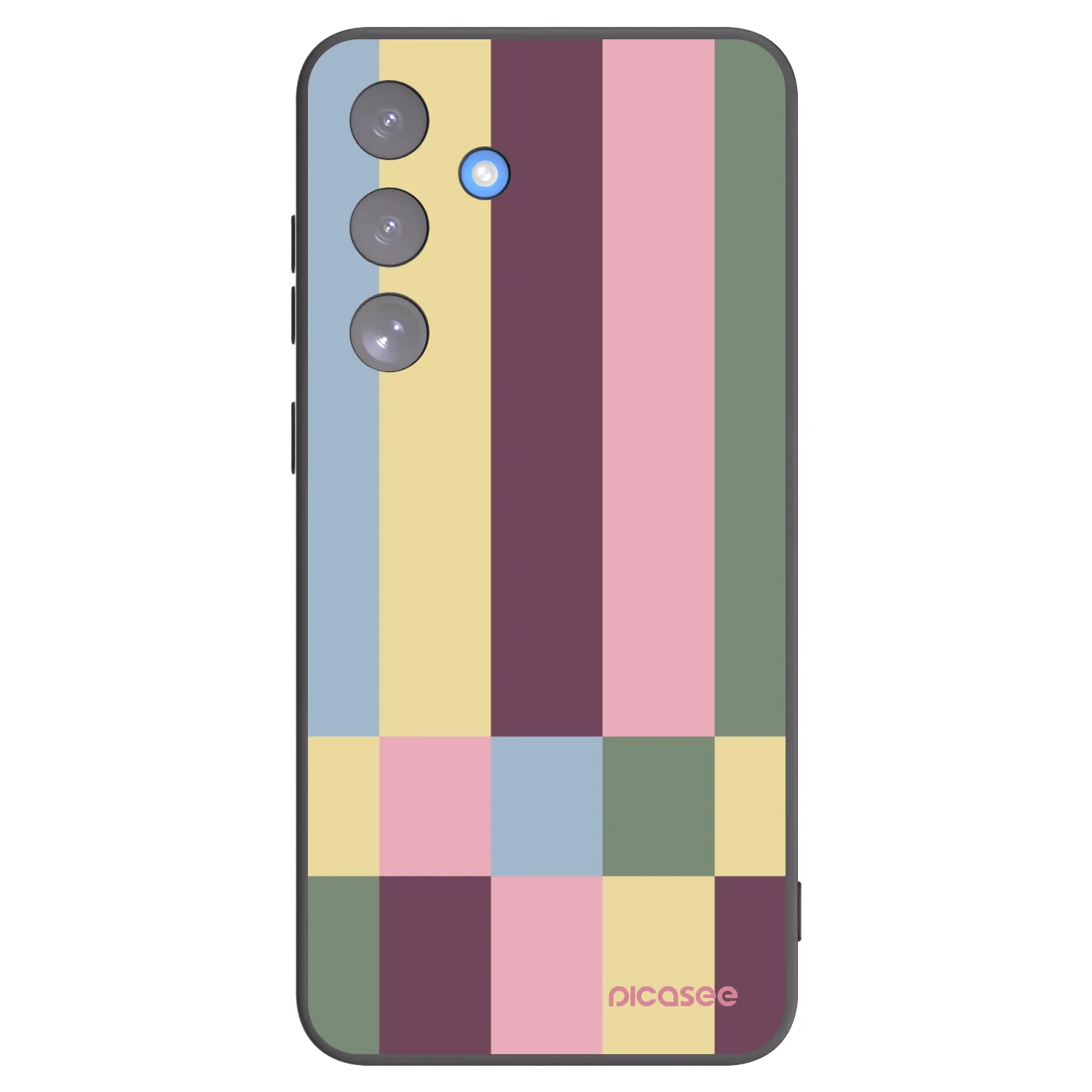 Picasee crna silikonska maskica za Samsung Galaxy S25 FE 5G - Lobby tiles