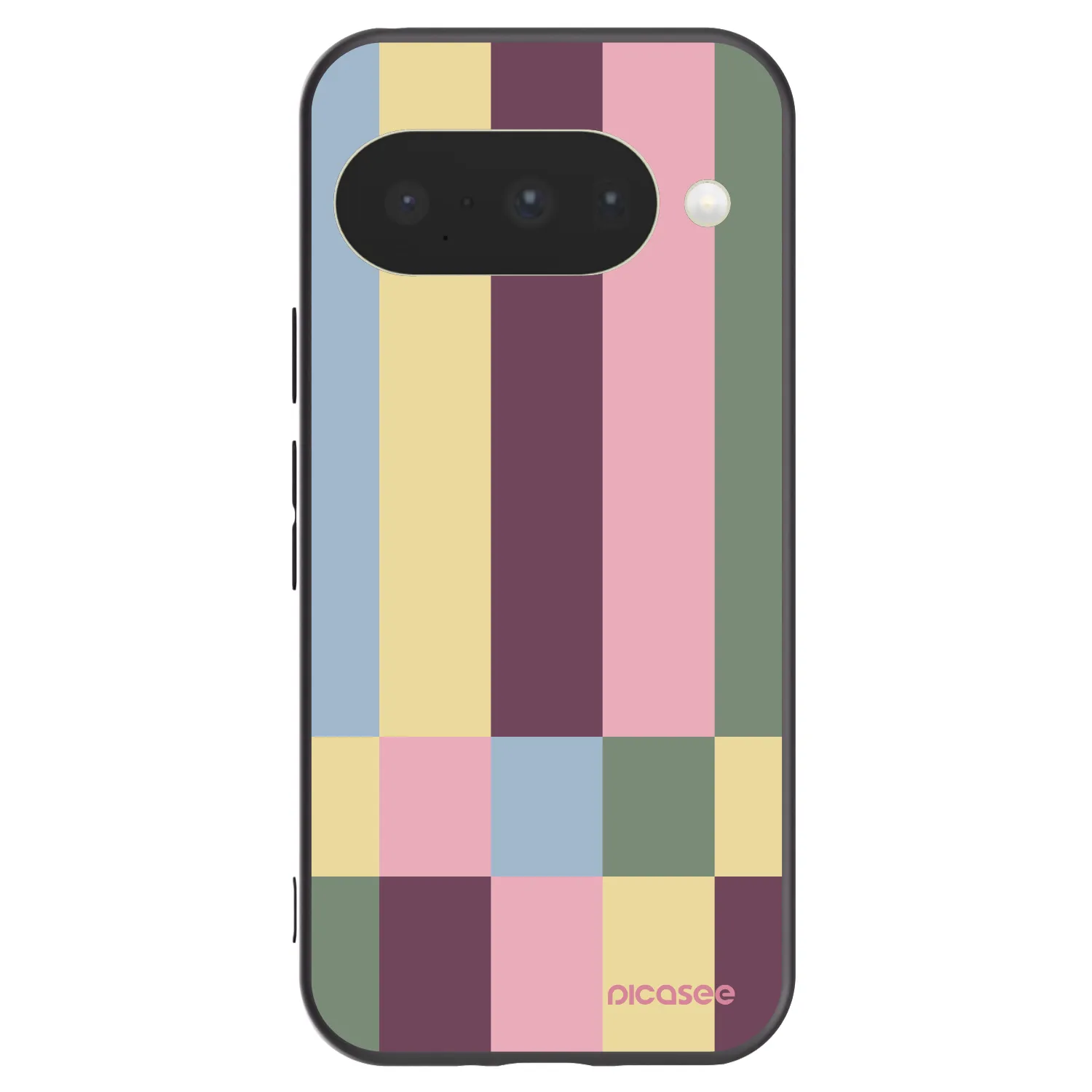 Picasee crna silikonska maskica za Google Pixel 10 - Lobby tiles