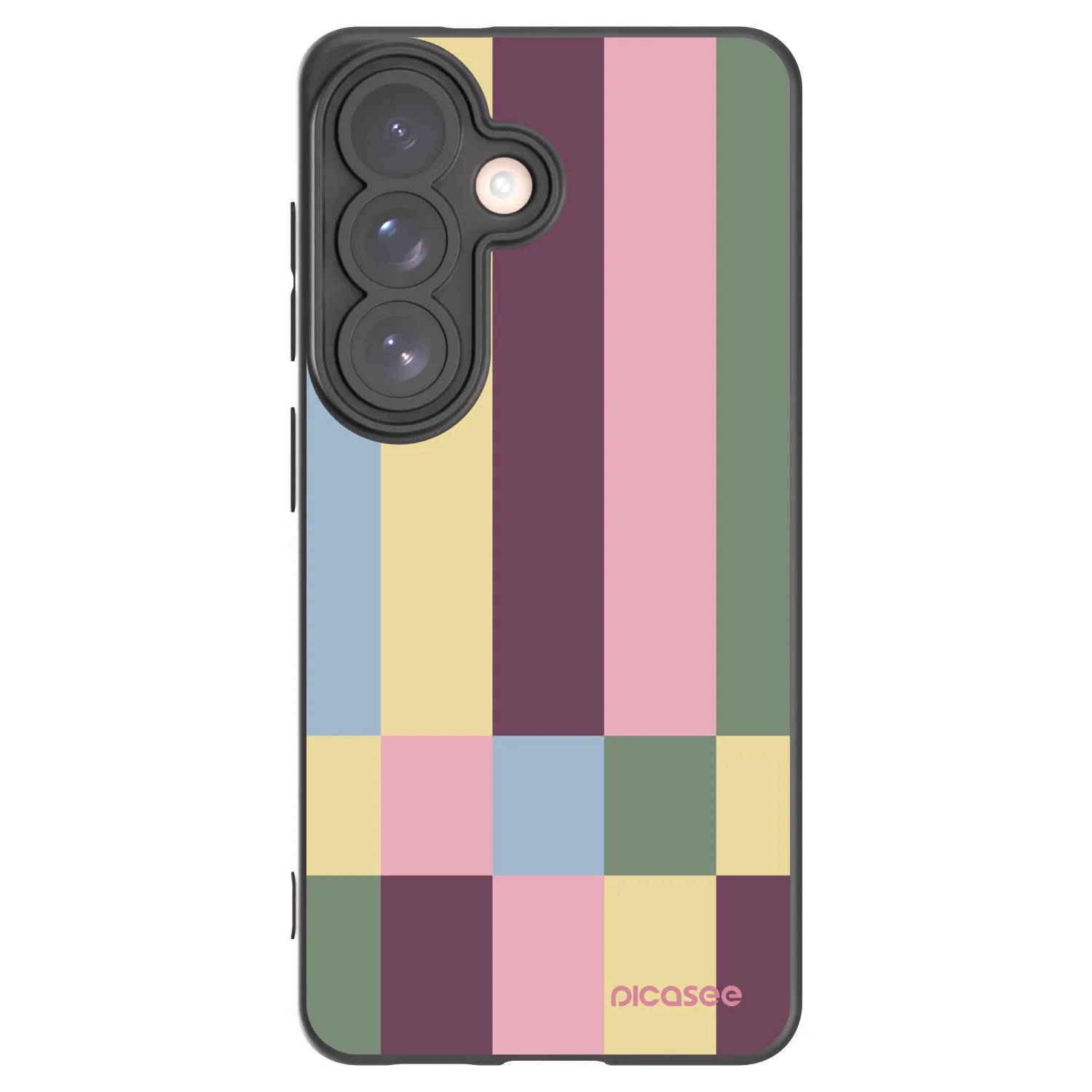 Picasee crna silikonska maskica za Samsung Galaxy S26 - Lobby tiles
