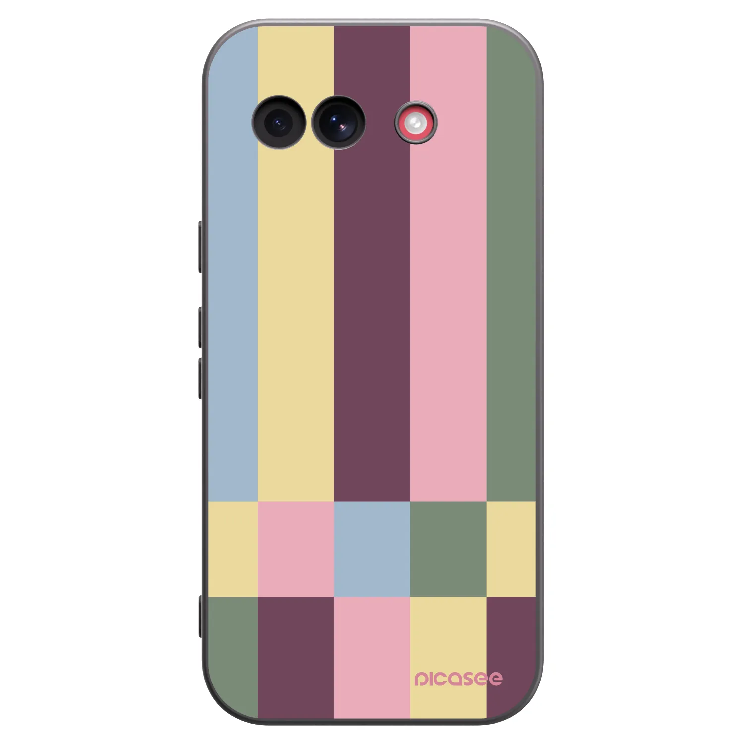Picasee crna silikonska maskica za Google Pixel 10a - Lobby tiles