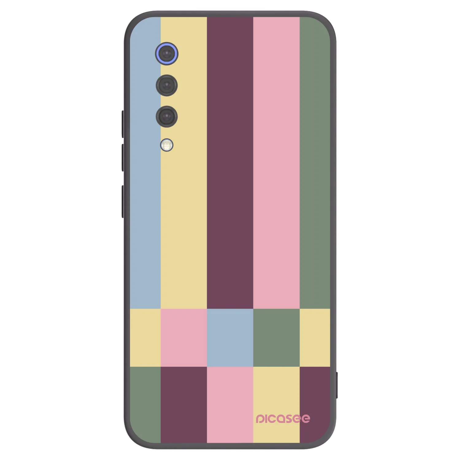 Picasee crna silikonska maskica za Xiaomi Mi 9 SE - Lobby tiles