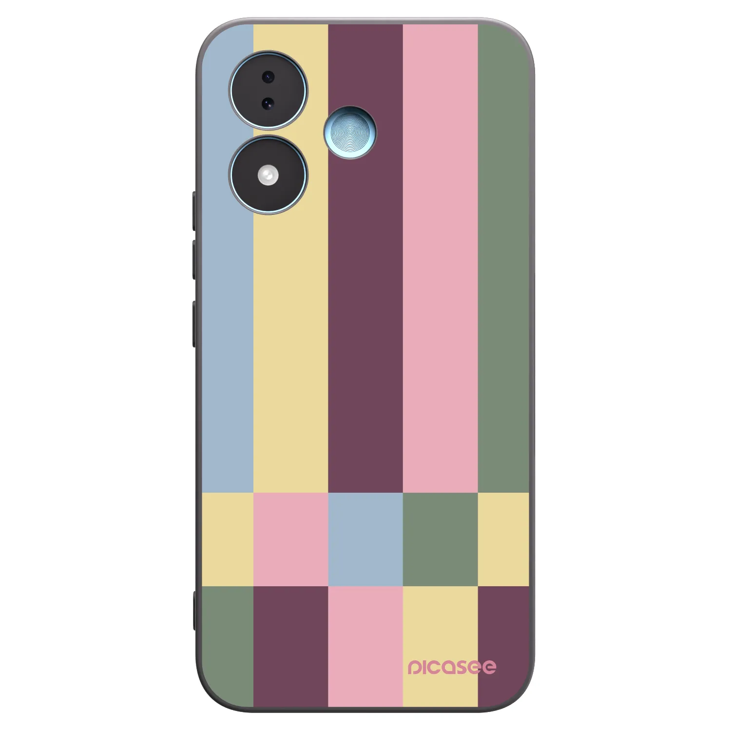Picasee crna silikonska maskica za Xiaomi Redmi Note 17 5G - Lobby tiles
