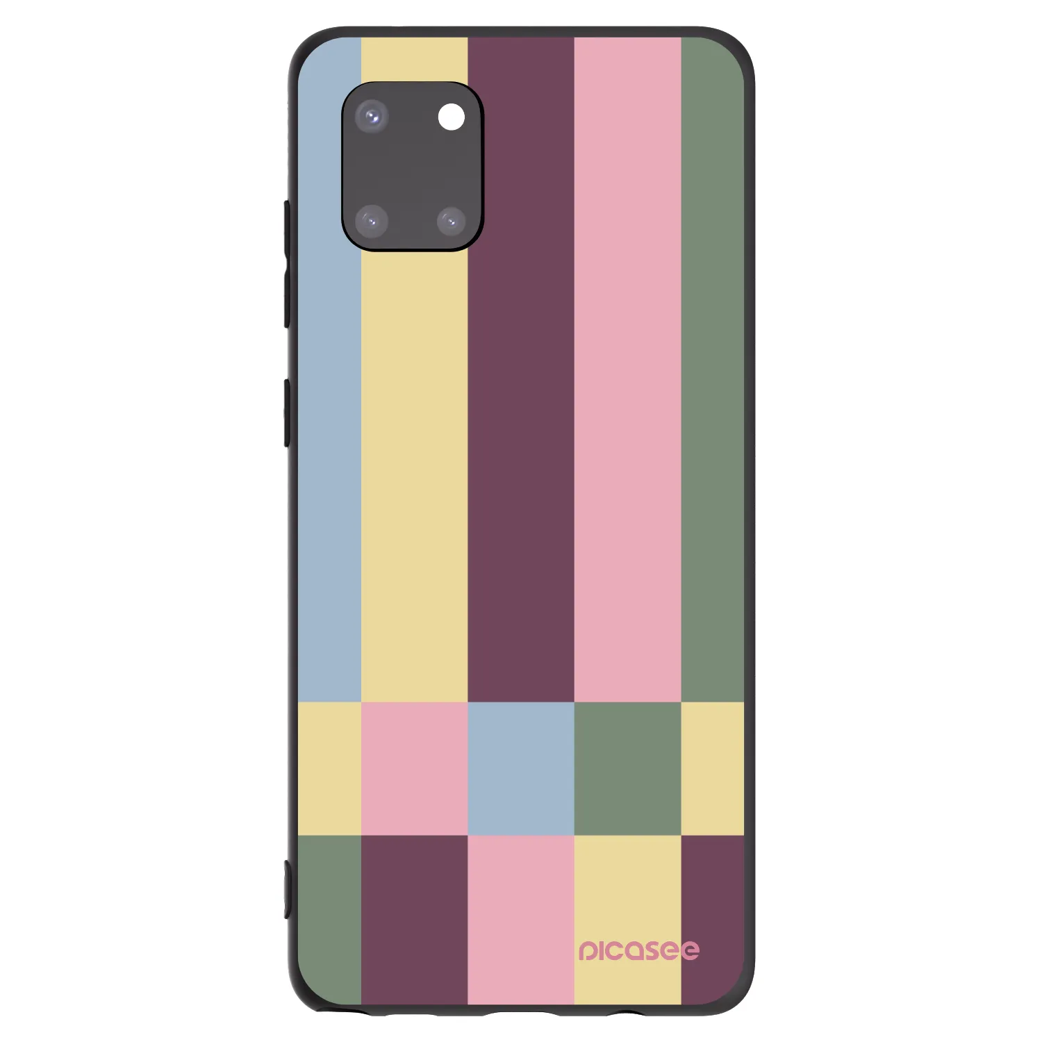 Picasee crna silikonska maskica za Samsung Galaxy Note 10 Lite N770F - Lobby tiles