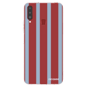 Picasee silikonska prozirna maskica za Samsung Galaxy A20s - Lounge pass