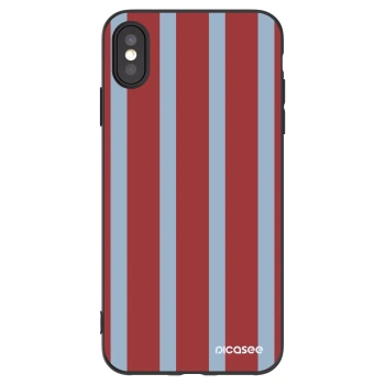 Picasee crna silikonska maskica za Apple iPhone XS Max - Lounge pass